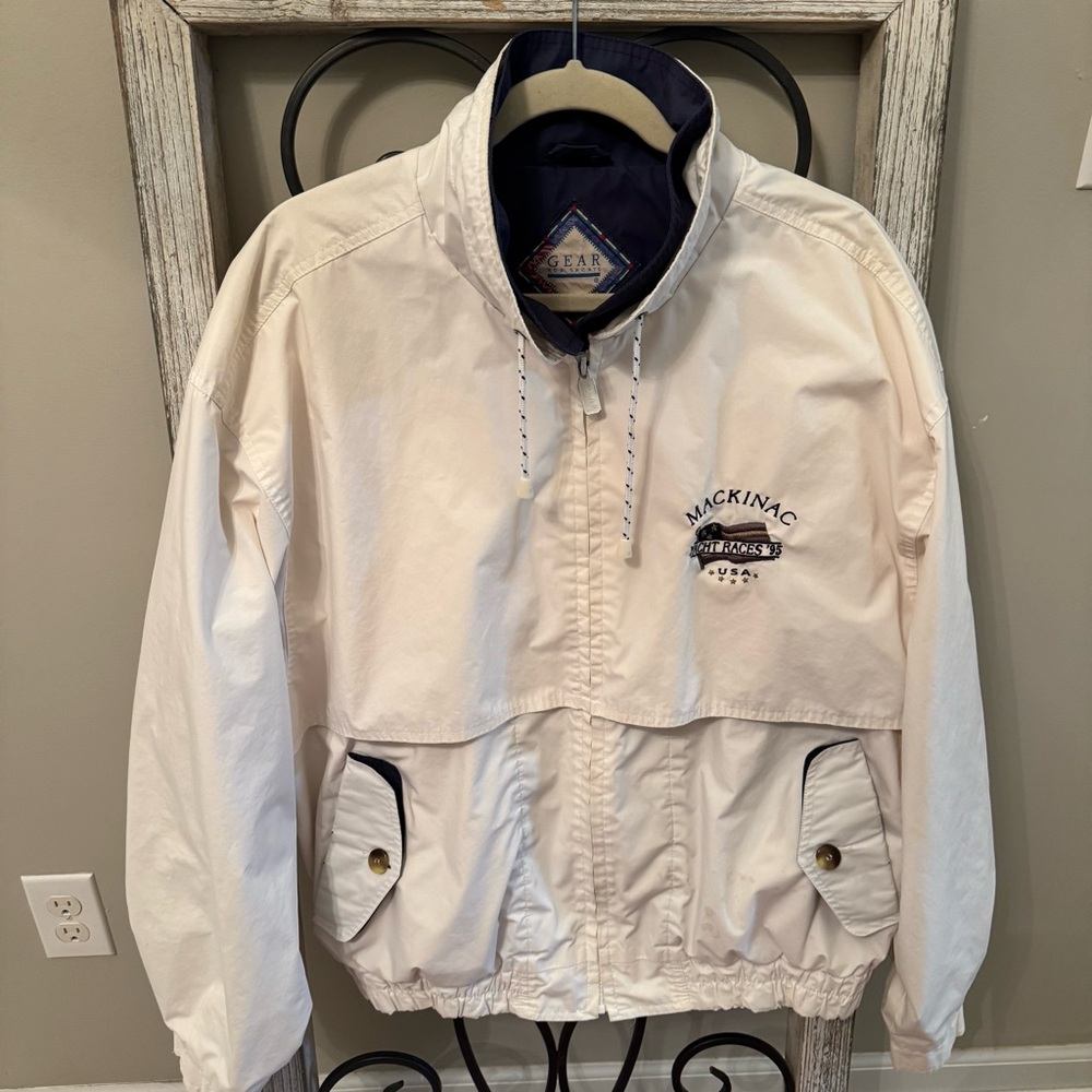 Gear For Sports Mackinac Yacht Races 1995 Sailing Jacket Regatta Nautical